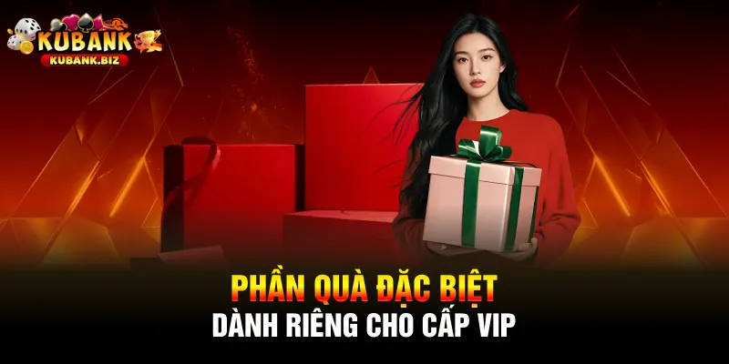 Phần quà đặc biệt dành riêng cho cấp VIP