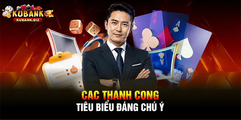 Các thành công tiêu biểu đáng chú ý của ceo clay lữ văn lù